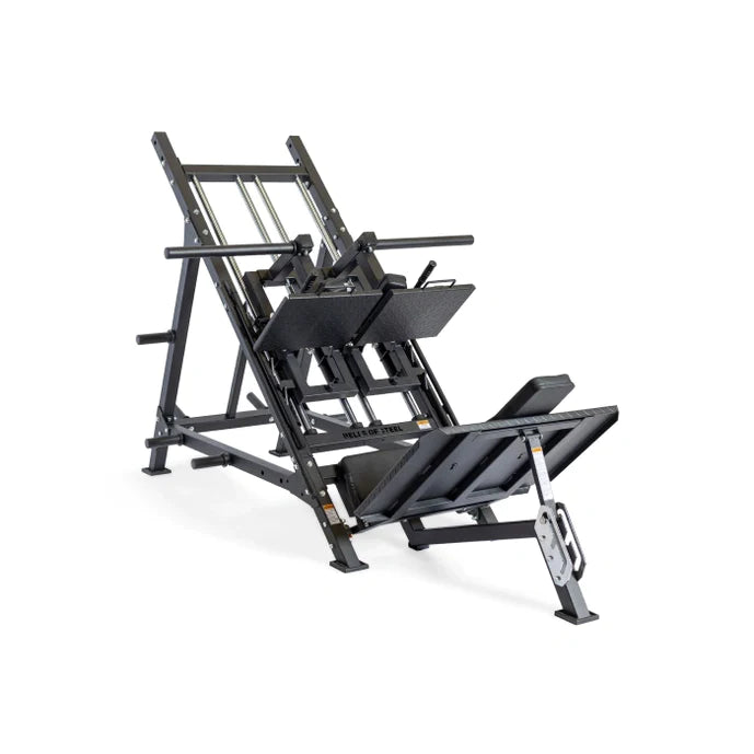 Bells Of Steel 2-In-1 Iso Leg Press / Hack Squat Machine ISO-LPHSQ-MA