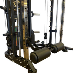 Diamond Fitness Fully Loaded Functional Trainer FT300B with Linear Bearing Smith Machine