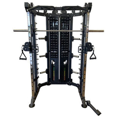 Diamond Fitness Fully Loaded Functional Trainer FT300B with Linear Bearing Smith Machine