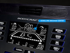 BodyCraft T800 Treadmill with 9" LCD T8009LCD