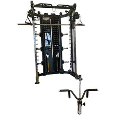 Diamond Fitness Fully Loaded Functional Trainer FT300B with Linear Bearing Smith Machine