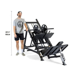 Bells Of Steel 2-In-1 Iso Leg Press / Hack Squat Machine ISO-LPHSQ-MA