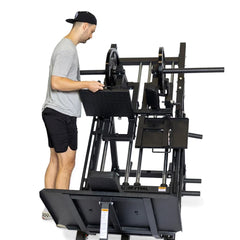 Bells Of Steel 2-In-1 Iso Leg Press / Hack Squat Machine ISO-LPHSQ-MA