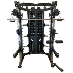 Diamond Fitness Fully Loaded Functional Trainer FT300B with Linear Bearing Smith Machine