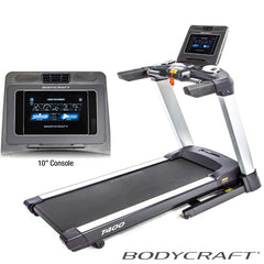 BodyCraft T400 Treadmill with 10" Smart Touch Console T40010TS